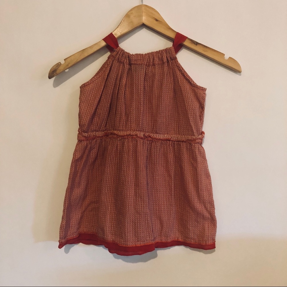 Picnic table pattern American Eagle top